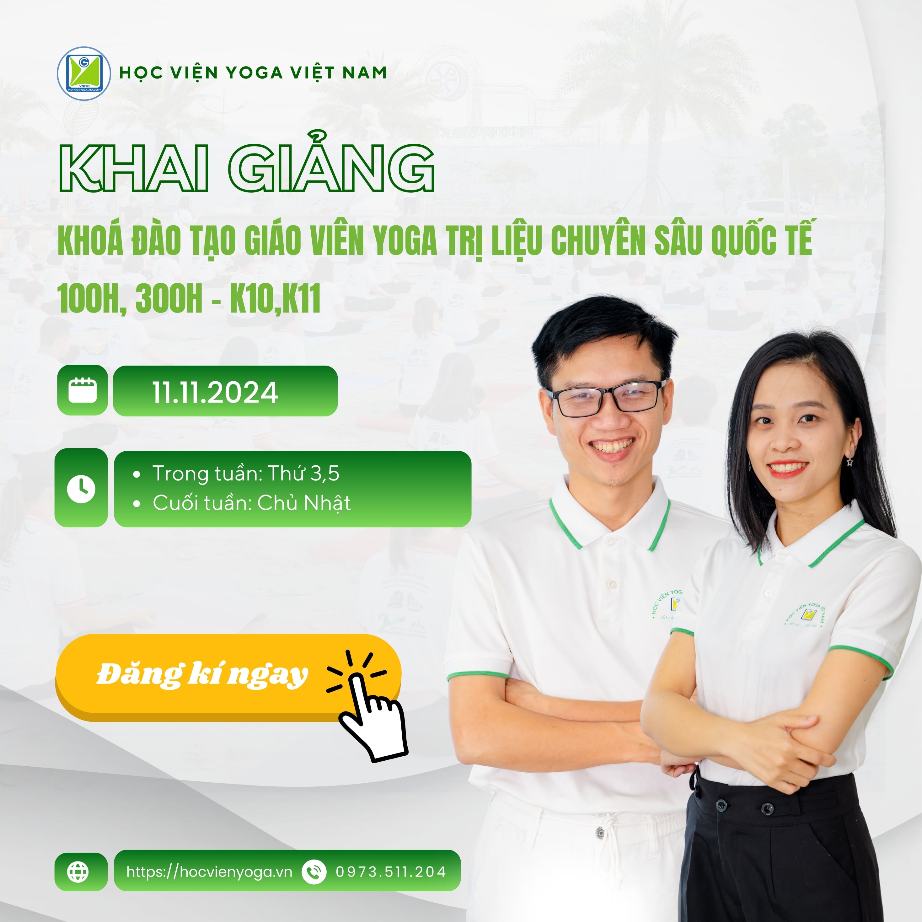 TRỞ THÀNH NHÀ TRỊ LIỆU YOGA